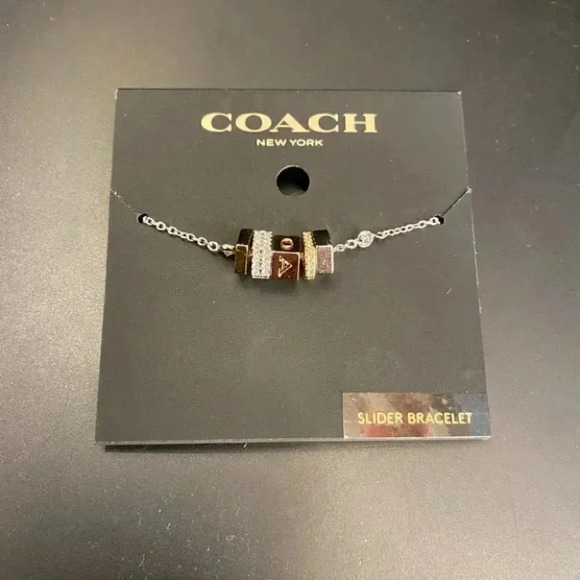 TRI COLOR SLIDER BRACELET (COACH C2731) - Picture 4 of 7